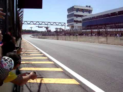Ferrari Santander Flame on The Road