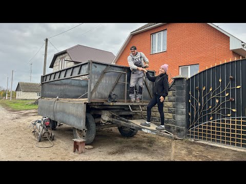 Причіп майже готовий) Зерновоз! У який колір фарбувати?!