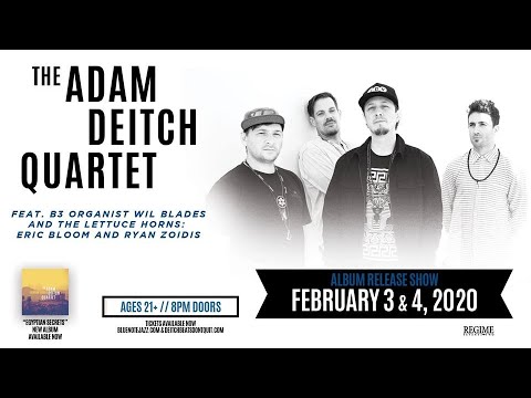Adam Deitch Quartet Feb 4 2020 @ Blue Note NYC
