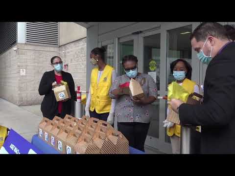 First Responders Receive Care Packages