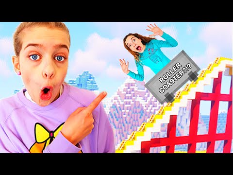 WHO BUILDS BEST ROLLERCOASTER in Minecraft Gaming w/ The Norris Nuts