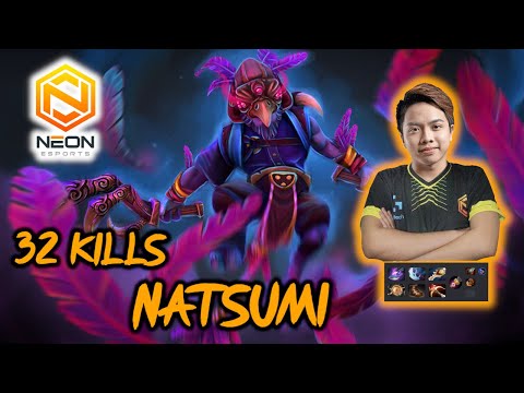 NeoN.Natsumi Divine rapier 8 slotted Riki pos1 insane 32 kills Sea pro dota 7.28b fullgameplay