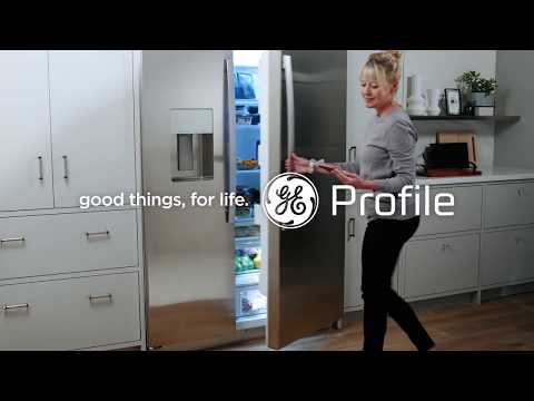 GE Profile Built-In Side by Side Refrigerator - Climate Control Drawer