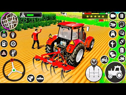 Modern Farm Tractor Driving Games - Farming Tractor 3D #2 - Android Gameplay