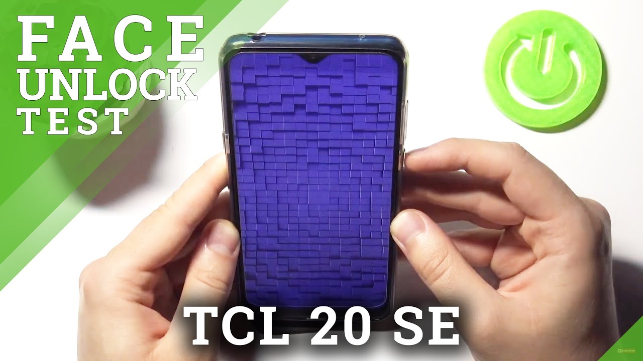 TCL 20 SE Face Unlock Test - How Face Recognition works in TCL