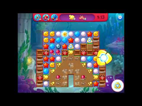 Fishdom Hard level 3700 no boosters フィッシュダム [Friend's]