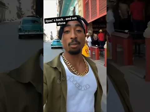 2Pac In Cuba‼️🔥#2pac #tupac #sora2 #sora #ai ##rip #hiphop #rap
