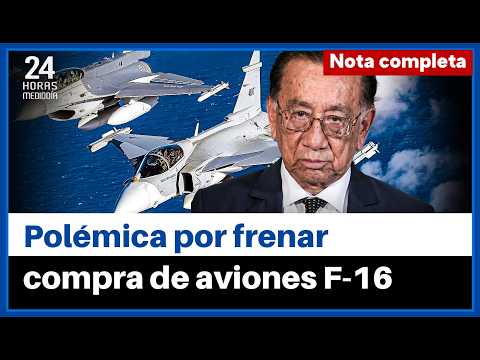 Decisión sobre compra de aviones caza F-16 genera crisis en el Ejecutivo