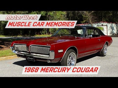 Thumbnail for 1968 Mercury Cougar: The "Mature" Muscle Car | MotorWeek by Mercury Cougar