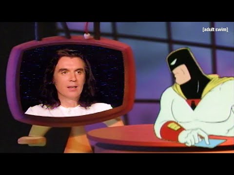 Deep Conversations with David Byrne | Space Ghost | adult swim