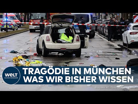 HORROR-FAHRT IN MÜNCHEN: Auto rast in Verdi-Demo - mindestens 20 Verletzte