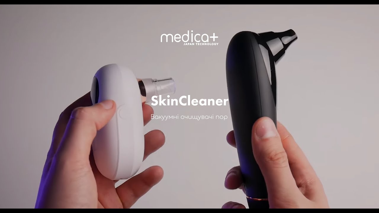 Набір: Вакуумний очисник пор MEDICA+ SCINCLEAN 7.0 + Інструменти EASYCLEAN video preview