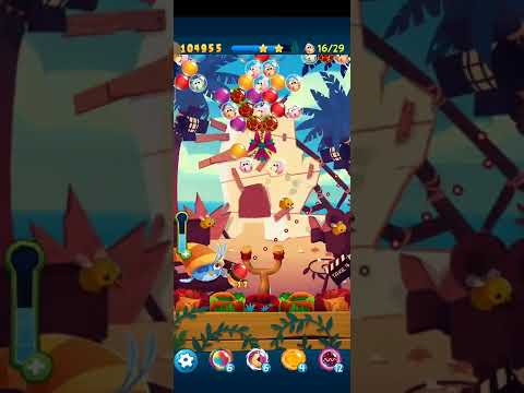 Angry Birds Pop Bubble Shooter-Level 642 3 STARS NO BOOSTERS #angrybirdspopbubbleshooter