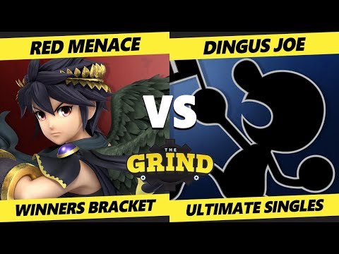 Smash Ultimate Tournament - Red Menace (Dark Pit) Vs. Dingus Joe (Game & Watch) The Grind 102 SSBU