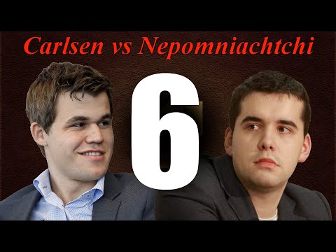 SCACCHI 498 Carlsen vs Nepomniachtchi - Game 6 - Regicidio per Stillicidio - 2021 [D02]