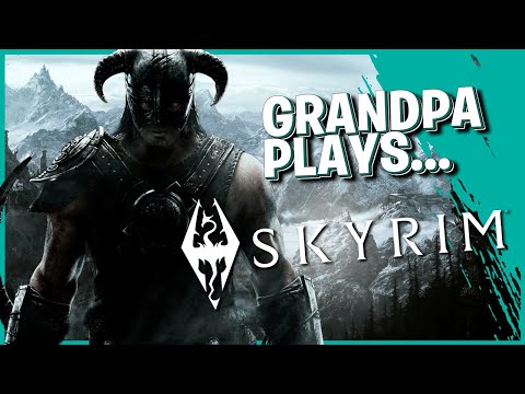 Grandpa's Adventure in Skyrim - Episode 33 - Yngols Barrow - Coral Claw Quest