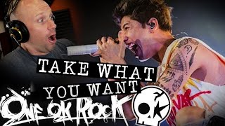 Did he really sing THAT?! First-time REACTION - Take What You Want LIVE ONE OK ROCK (vocal analysis)