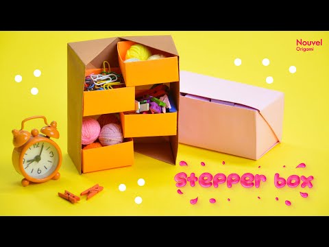Origami Secret Stepper Box Tutorial | DIY | Secret Box
