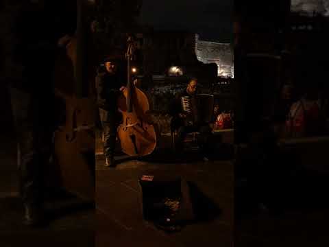 Albert Florian Mihai street music accordion virtuoso in Rome