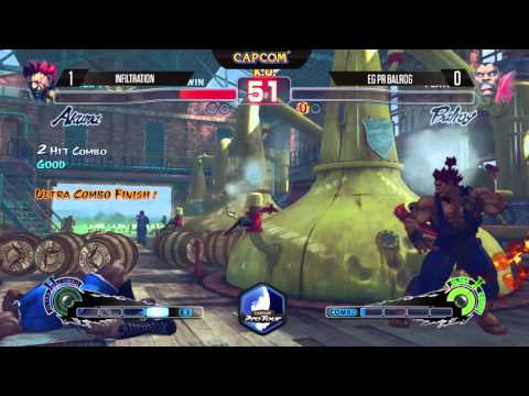 SSF4AE2012 INFILTRATION VS EG PR BALROG - Final Round XVII Day 2 Top 16 HD