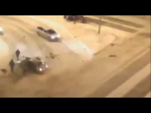 Сотрудник ДПС вылетел из машины во время погони
