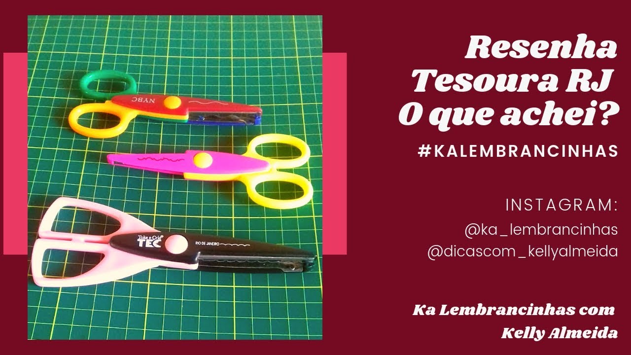 Resenha -Tesoura Rj Da Toke & Crie - O Que Achei Kelly Almeida