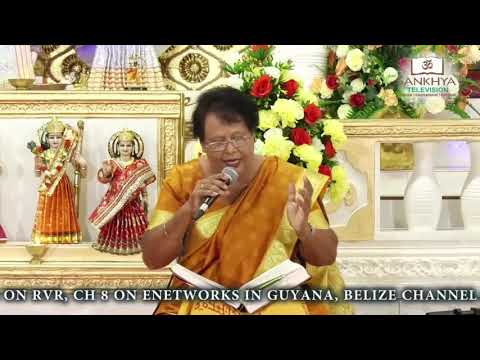 Mahadaye Ramlagan Birthday Satsang officiating Ms Ena Maraj