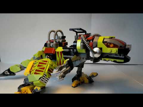 Обзор набора лего 75938 'Бой тираннозавра и робота-динозавра'