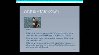 R Markdown course part 1