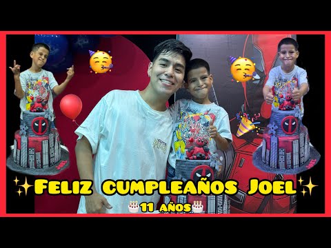 LOS 11 AÑOS DE JOEL🥳// paso de todo😩🤯-Hardytineo