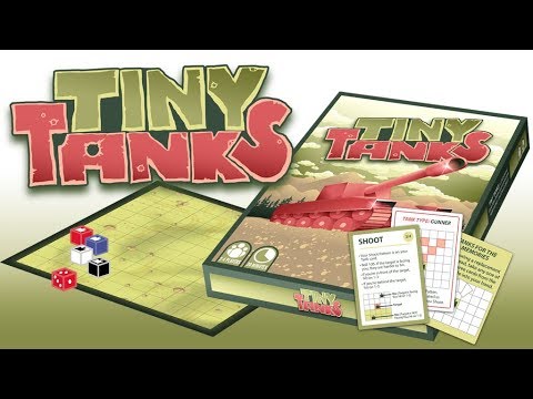 TINY TANKS board game - card game 1/4 - INTRO and INSTRUCTIONS