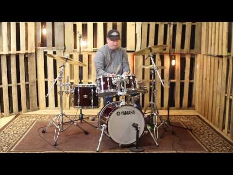 Yamaha Recording Custom Classic Walnut Drum Set - 18,8,10,13