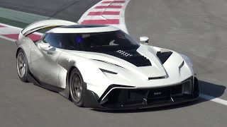 BILLIONAIRE Ferrari Collector Builds his Dream V12 Hypercar - Veloqx Fangio Insane Sounds *800BHP*