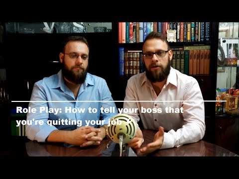 Workplace Communication Skills: How to Tell Your Boss You're Quitting - Role play #2