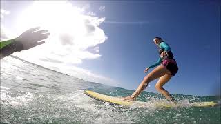 Longboard session at Kirra. Feb 2020