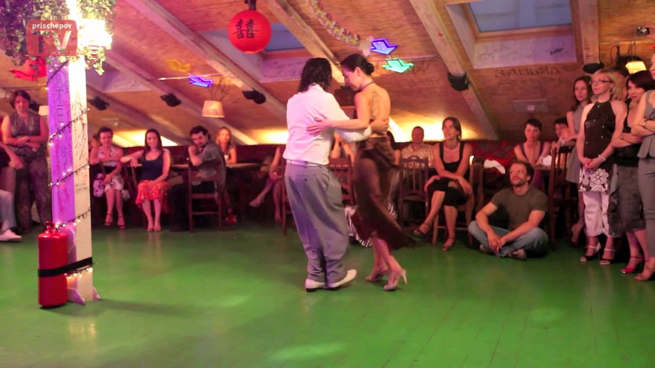 Video thumbnail for Mila Vigdorova & Rodrigo Fonti 2, Russia, Moscow, Milonga "Na Cherdake", http://prischepov.ru