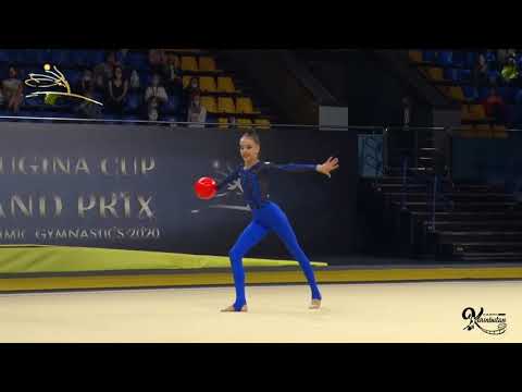 Polina Horodnycha 2005 Ball Final 21.750 - Deriugina Cup 2020 (Day 4)