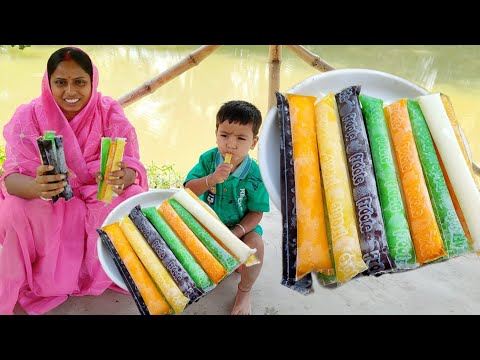 কেমিক্যাল রং ছাড়া মাত্র 1টাকা খরচ করে পেপসি বানিয়ে নিন বাচ্চা থেকে বড়ো সবার পছন্দ| icecream recipe