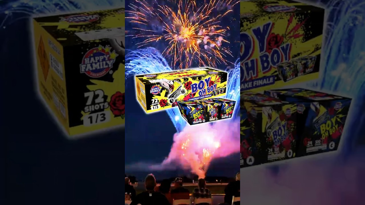 BOY OH BOY➡️JL525012A/B/C #fireworks
