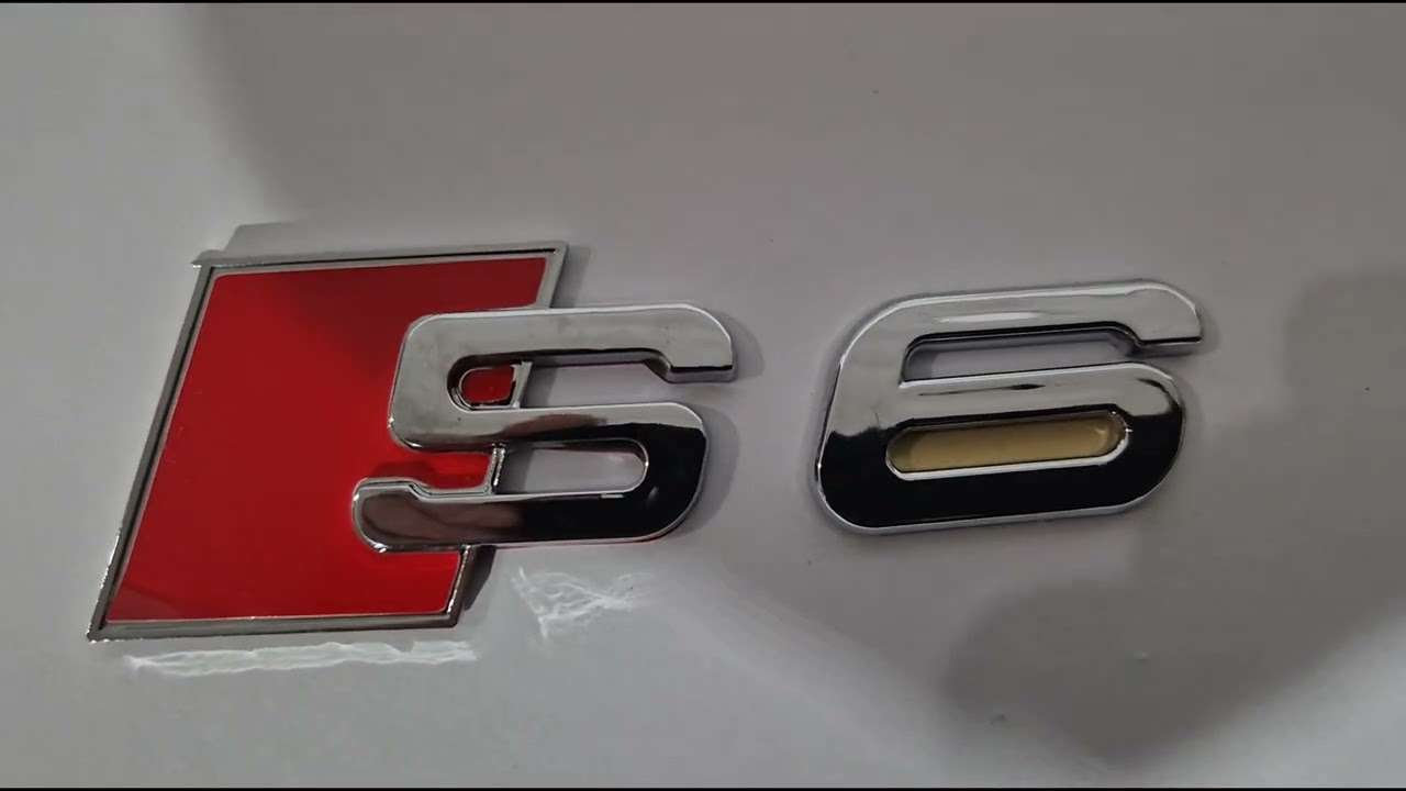 Audi Надпись S6 Video 1