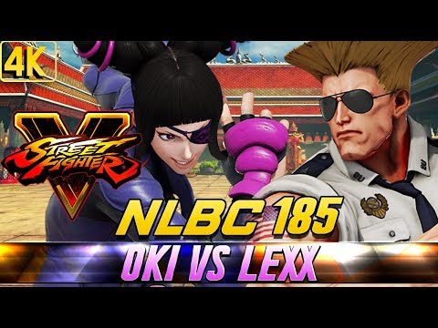 SFV - BXA  Lexx (Guile) vs. Oki (Juri) @NLBC 185 [4k/60fps]