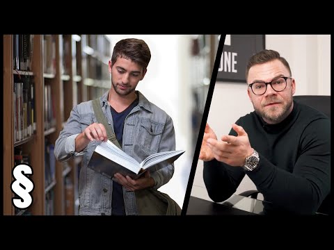 So läuft das Jura Studium! | Rechtsanwalt erklärt | André Miegel
