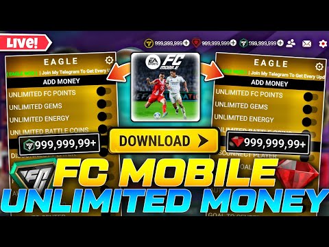 FC Mobile 26 VIP MOD MENU v26.1.02 - Unlimited Money & Fc Points | FC MOBILE MOD APK 2026