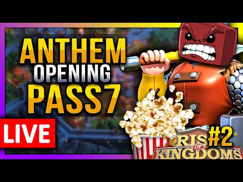 Anthem Pass7 Opening! #2 LIVE 🔴 1415 (Rhony & Fleisch) vs K13 K17 - Rise of Kingdoms ROK Fleisch