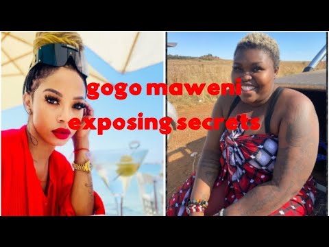 Kellykhumalo comes for gogo maweni for revealing secrets?#kellykhumalo #gogomaweni