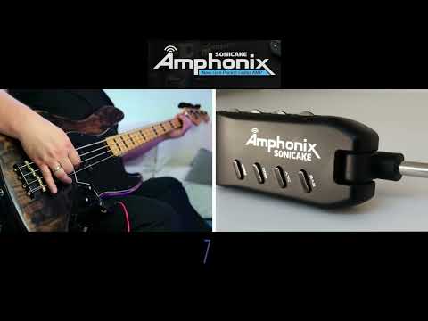SONICAKE Amphonix Bluetooth Headphone Guitar Amplifier on BASS