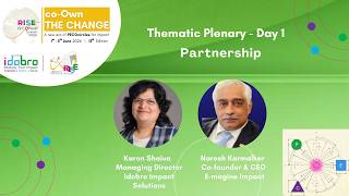 Thematic Plenary   Day 1 Partnership