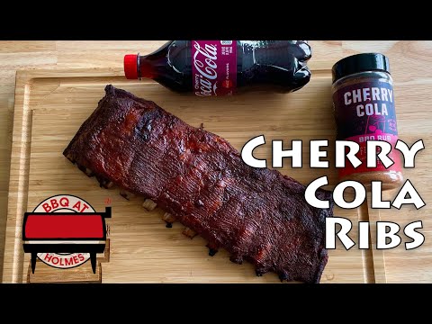 Cherry Cola Smoked Ribs | Traeger Grill Recipes | How to Smoke Ribs | Cherry Coke BBQ | How to