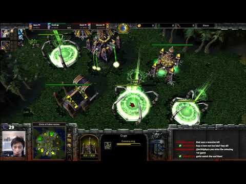 Maru (HU) Sonik (NE) vs Bizzare (Orc) Sheik (UD) - WarCraft 3 - WC2775