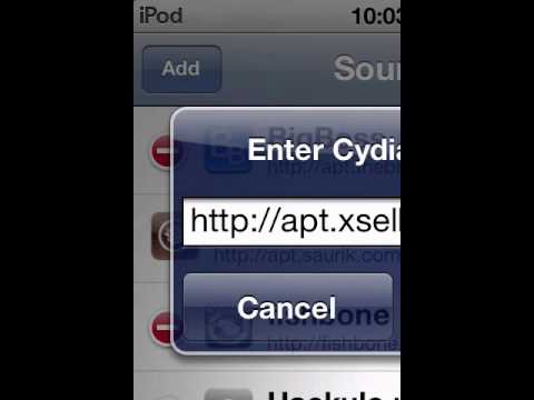 comment installer xsellize dans cydia